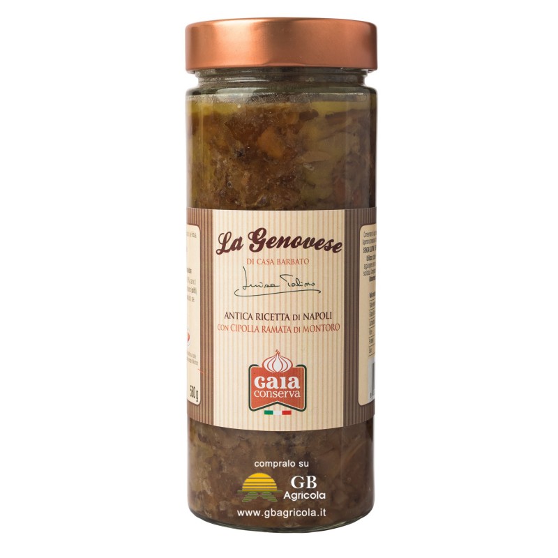 sugo genovese con Cipolla Ramata di Montoro di GB Agricola sugo genovese con Cipolla Ramata di Montoro di GB Agricola