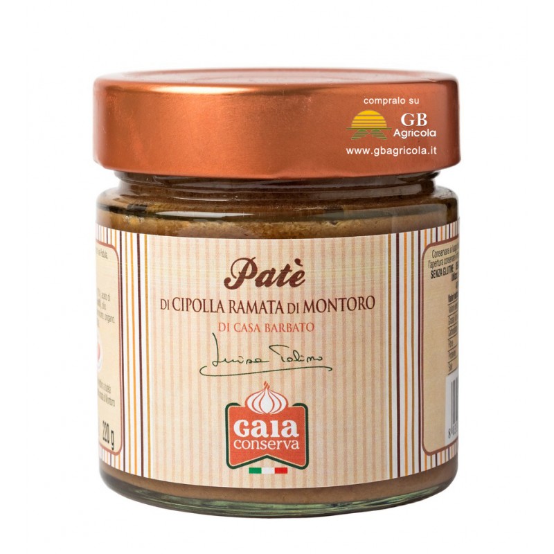 pate' di Cipolla Ramata di Montoro di GB Agricola - vendita online pate' di Cipolla Ramata di Montoro di GB Agricola - vendita online
